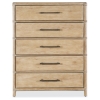 Picture of RETREAT POLE RATTAN 5 DRAWER CHEST