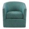 Picture of PERRY TEAL SWIVEL CHAIR