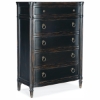 Picture of CHARLESTON BLACK 5 DRAWER CHEST