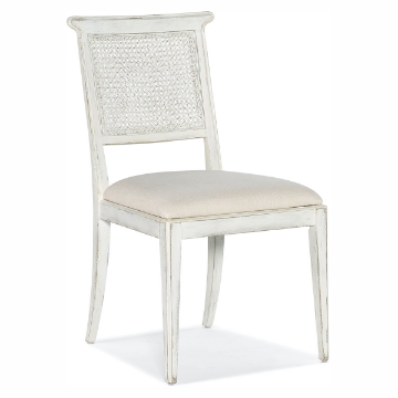 Picture of CHARLESTON WHITE CANE BACK CHAIR