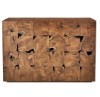 Picture of TEAK TAC TOE CONSOLE TABLE