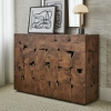 Picture of TEAK TAC TOE CONSOLE TABLE