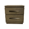 Picture of PURE MODERN 2 DRAWER NIGHTSTAND