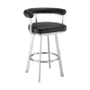 Picture of MAGNOLIA STEEL AND BLACK 26" COUNTER STOOL