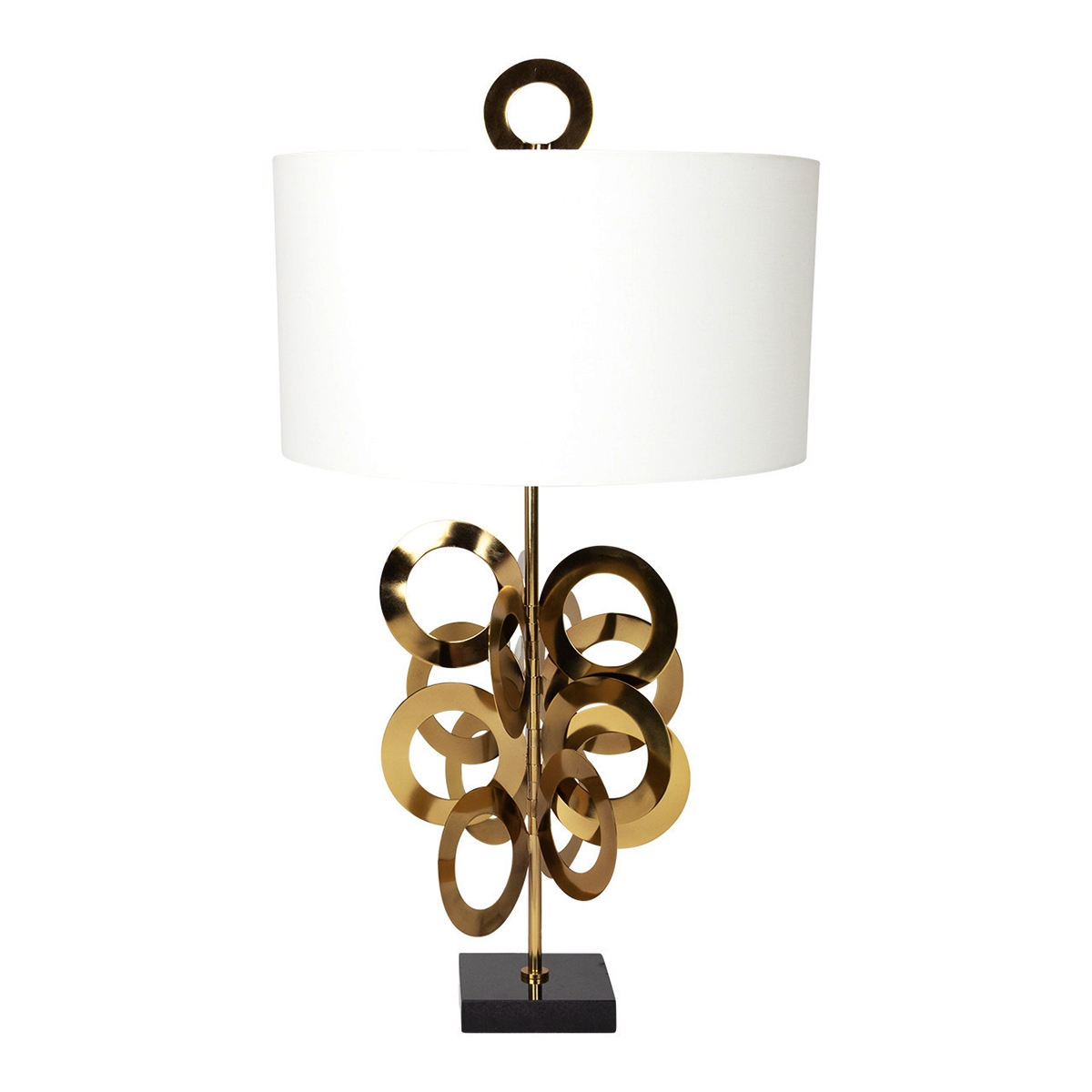 Picture of ESTAIRE GOLD CIRCLE BASE TABLE LAMP