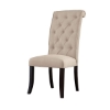 Picture of EMMA LINEN UPHOLSTERED DINING SIDE CHAIR