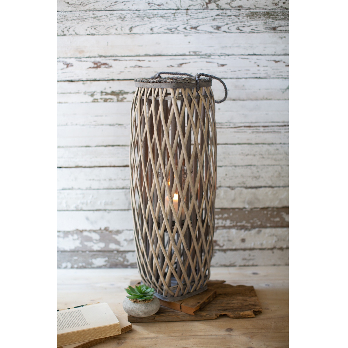 Picture of GREY WILLOW LANTERN
