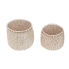 Picture of  SET OF 2 HAND-WOVEN BASKETS