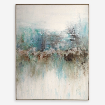 Picture of MOUNTAIN TOP ABSTRACT CANVAS