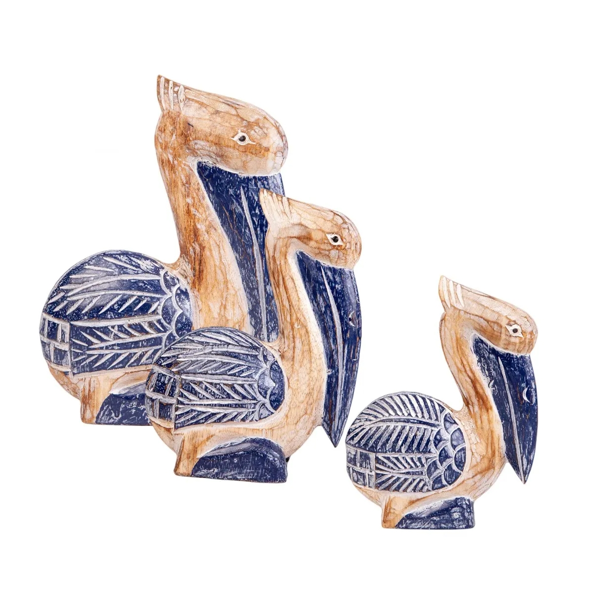 Picture of SET OF 3 PELICAN DECOR