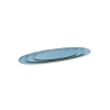 Picture of BLUE ENAMEL OVAL TRAYS