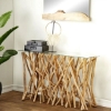 Picture of TEAK BRANCH GLASS CONSOLE
